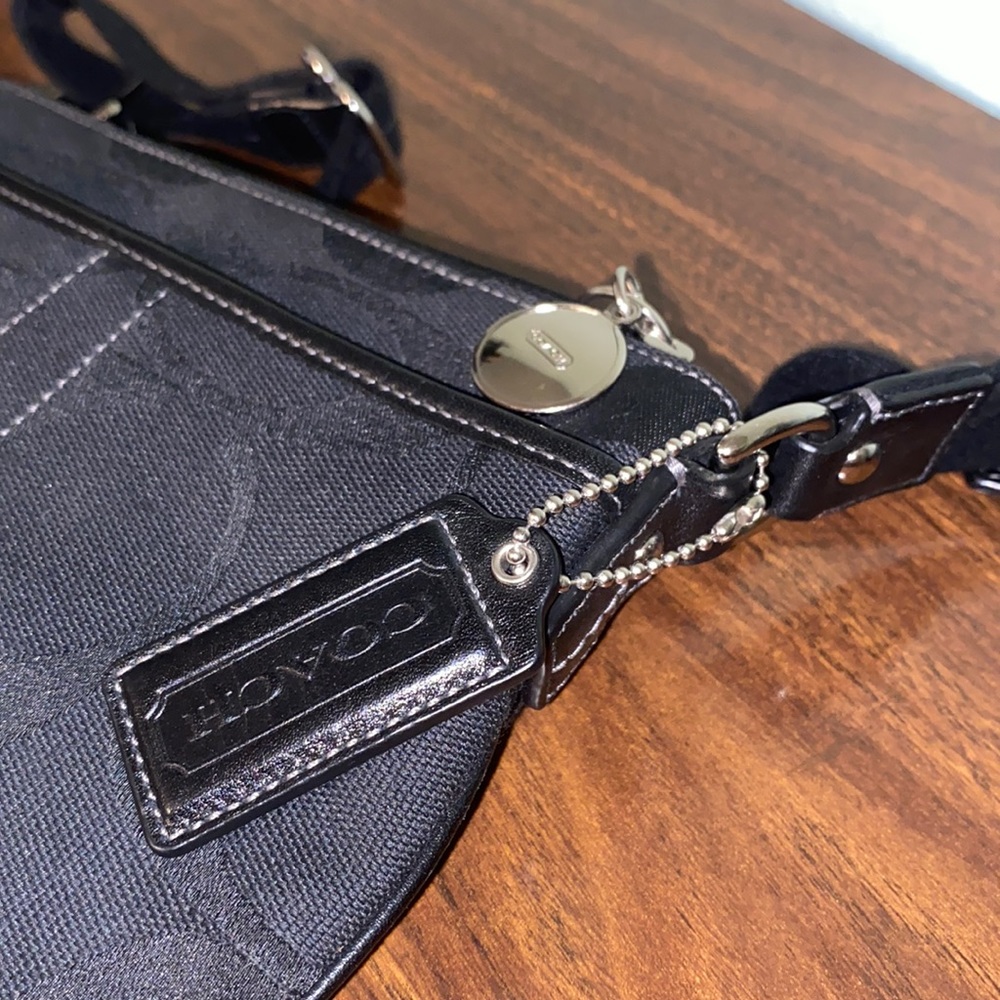 Coach Black Purse - Picture 2 of 7
